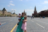 Красная площадь - главная площадь Москвы.